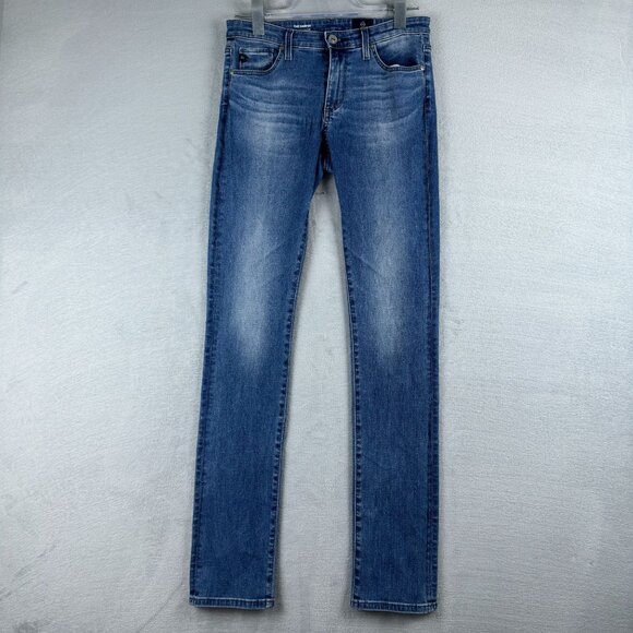 AG Adriano Goldschmied Jeans Size 26R The Harper Essential Straight Womens Blue - Picture 1 of 11